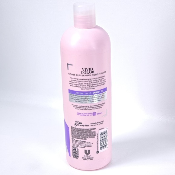 Suave VIVID COLORS Sulfate Free SHAMPOO & CONDITIONER Pack Amino Acids 16.5 oz - Picture 5 of 5